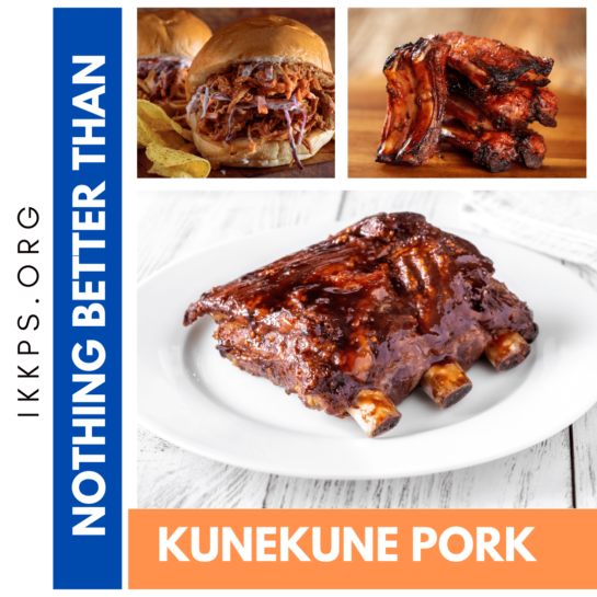 KuneKune pig meat