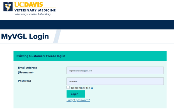 UC Davis - My VGL login